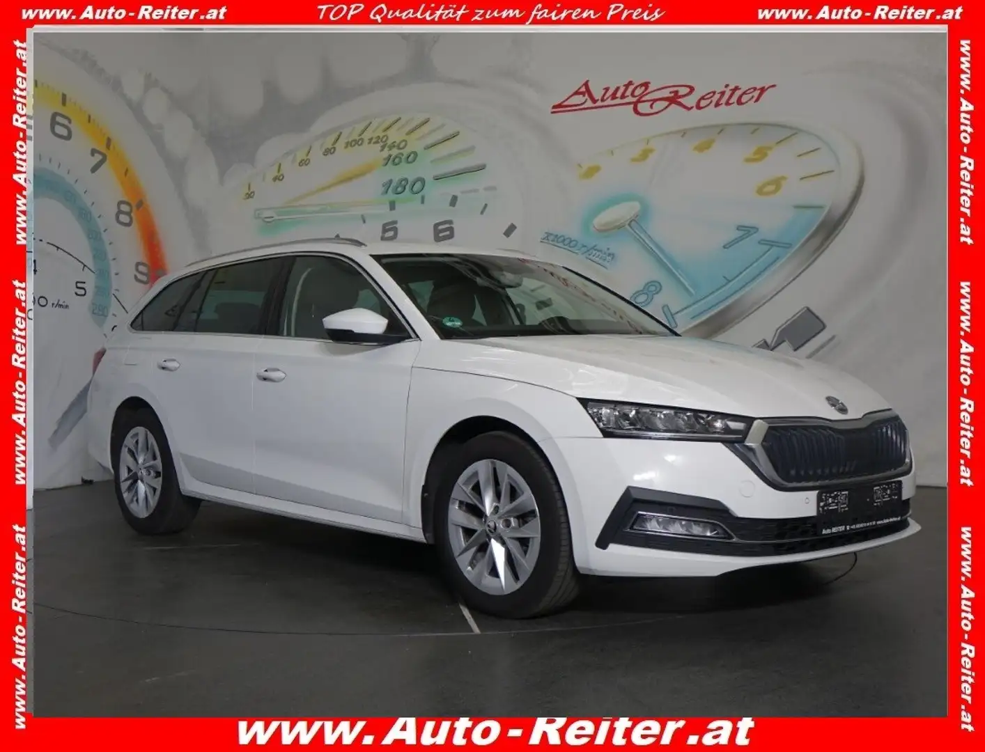 Skoda Octavia Combi 2,0 TDI Style DSG *LED, NAVI, RFK, AHK* Weiß - 1