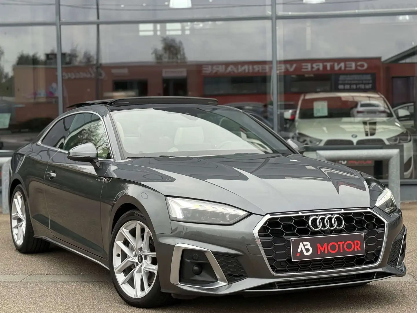 Audi A5 Coupé 40TFSI TVAC 150KW S-line S-tronic HEAD-UP Gris - 1