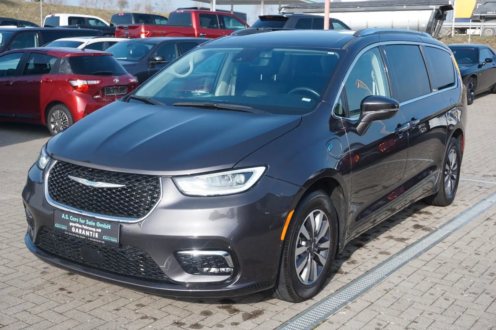 Chrysler Pacifica 3.6L V6*Hybrid*7Sitze*360°*Spur*Abstand Šedá - 2