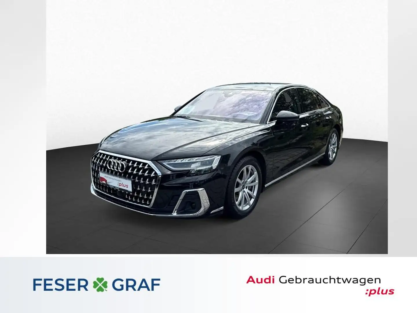 Audi A8 50 TDI qua. Tiptro+ HUD+RFK+PANO Schwarz - 1