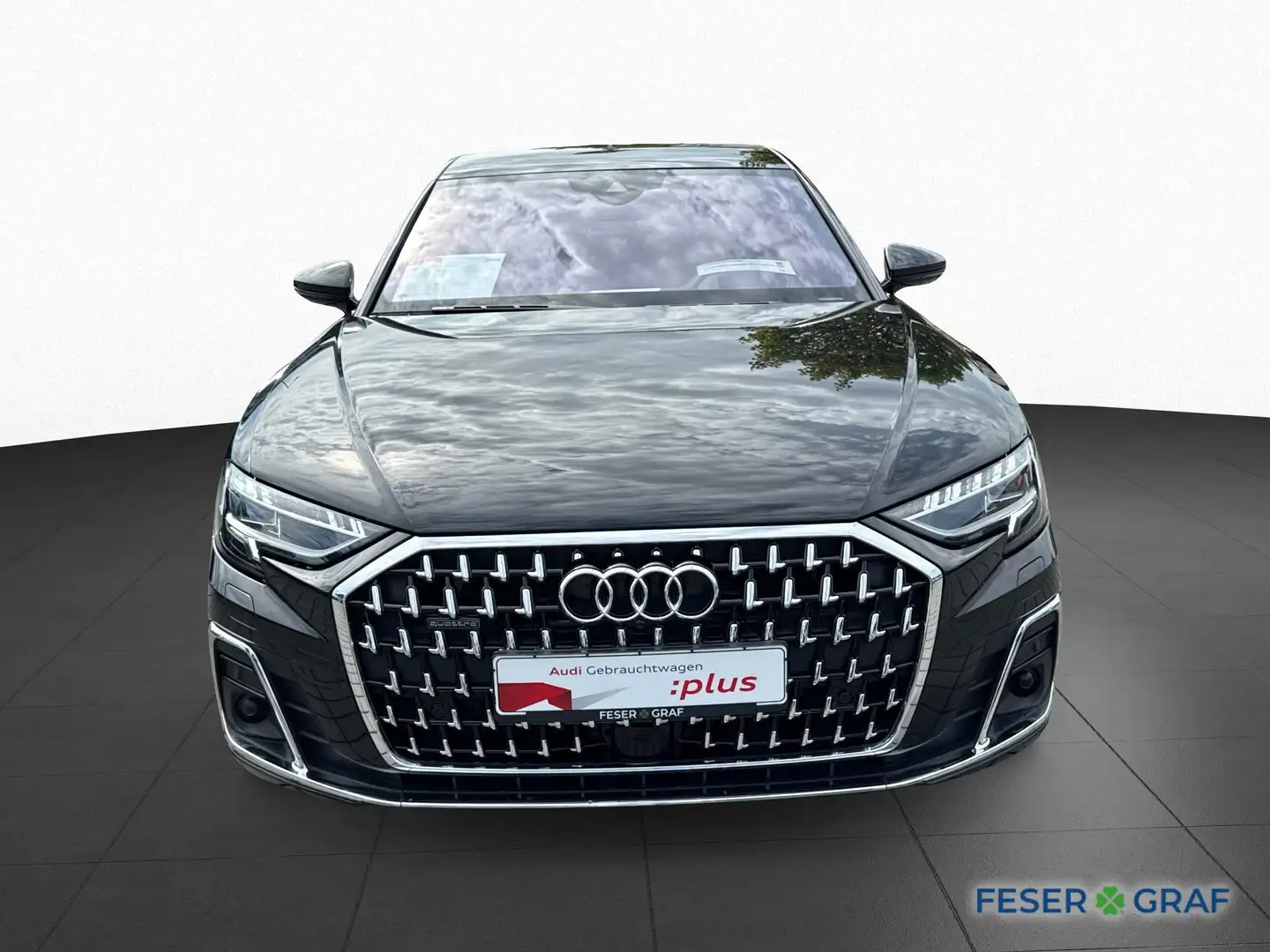 Audi A8 50 TDI qua. Tiptro+ HUD+RFK+PANO Schwarz - 2