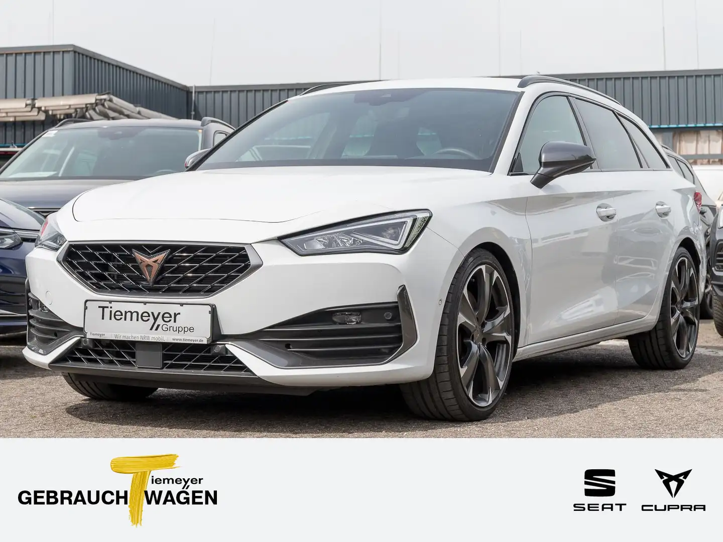CUPRA Leon Sportstourer 2.0 TSI DSG VZ KAMERA NAVI ACC Weiß - 1