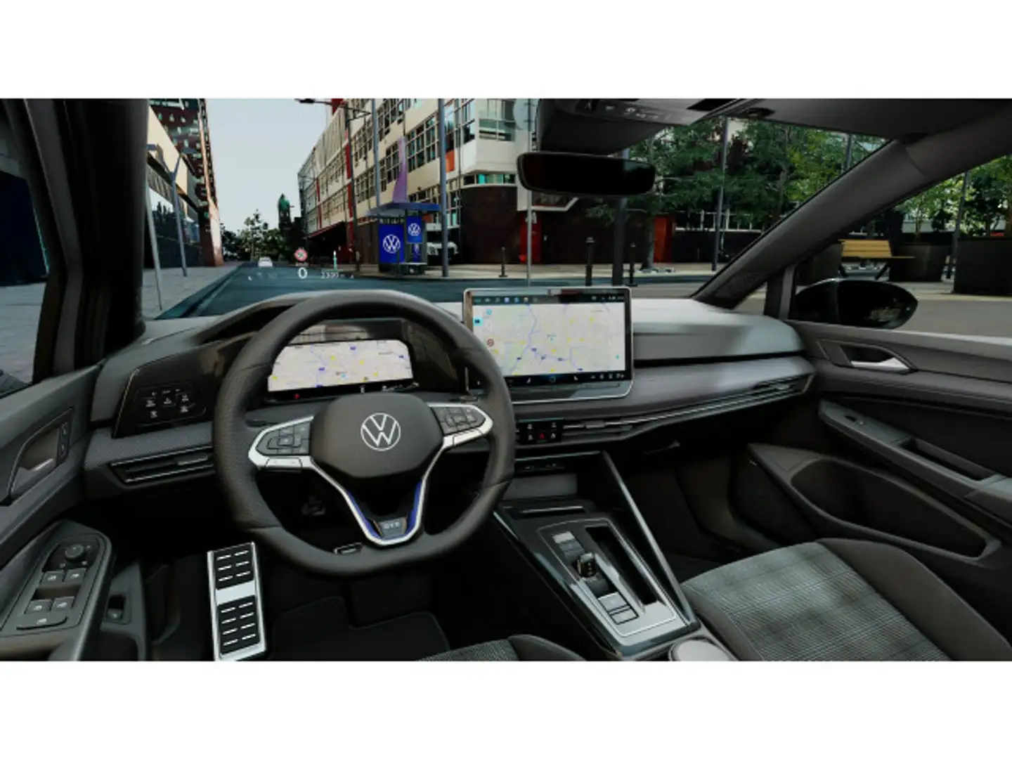 Volkswagen Golf GTE 1.5 TSI DSG GTE ACC+HuD+IQ+360°+Navi+App Grau - 2