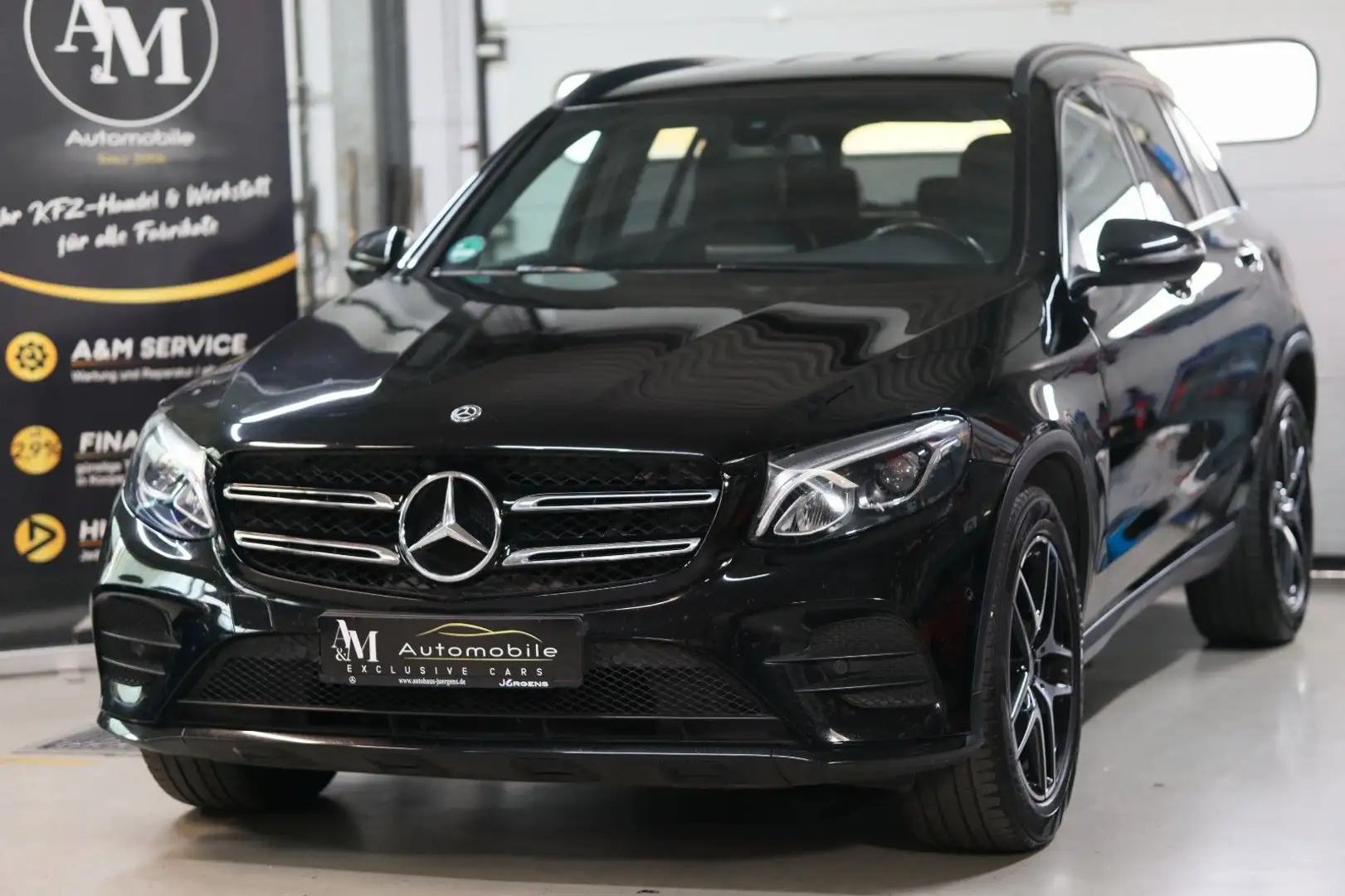 Mercedes-Benz GLC 220 d 4MATIC *AMG PAKET*NIGHT PAKET*AHK* Noir - 1