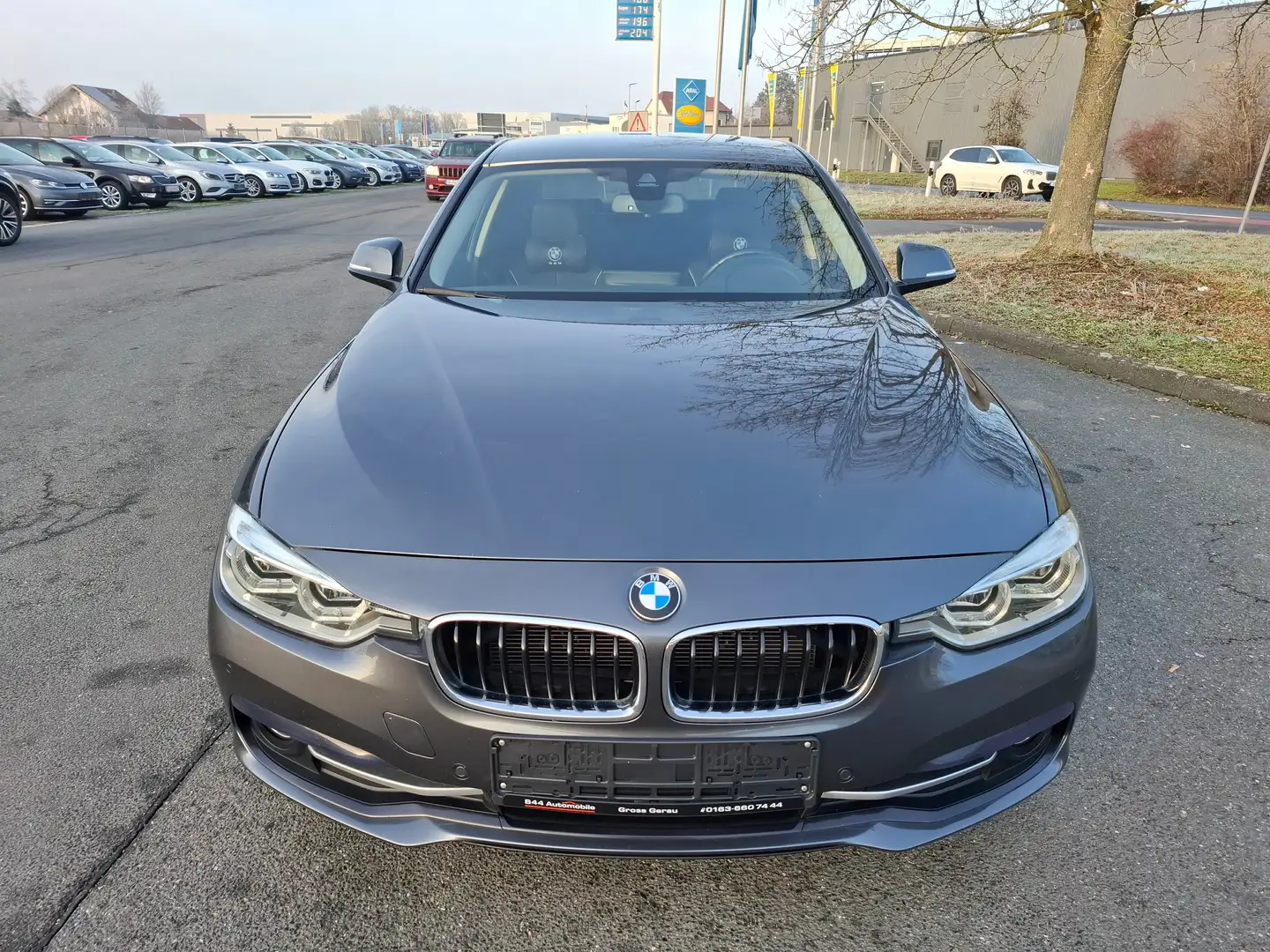 BMW 320 320 d xDrive Sport Line*Leder*LED*Kamera*NAVI*HiFi Gris - 2