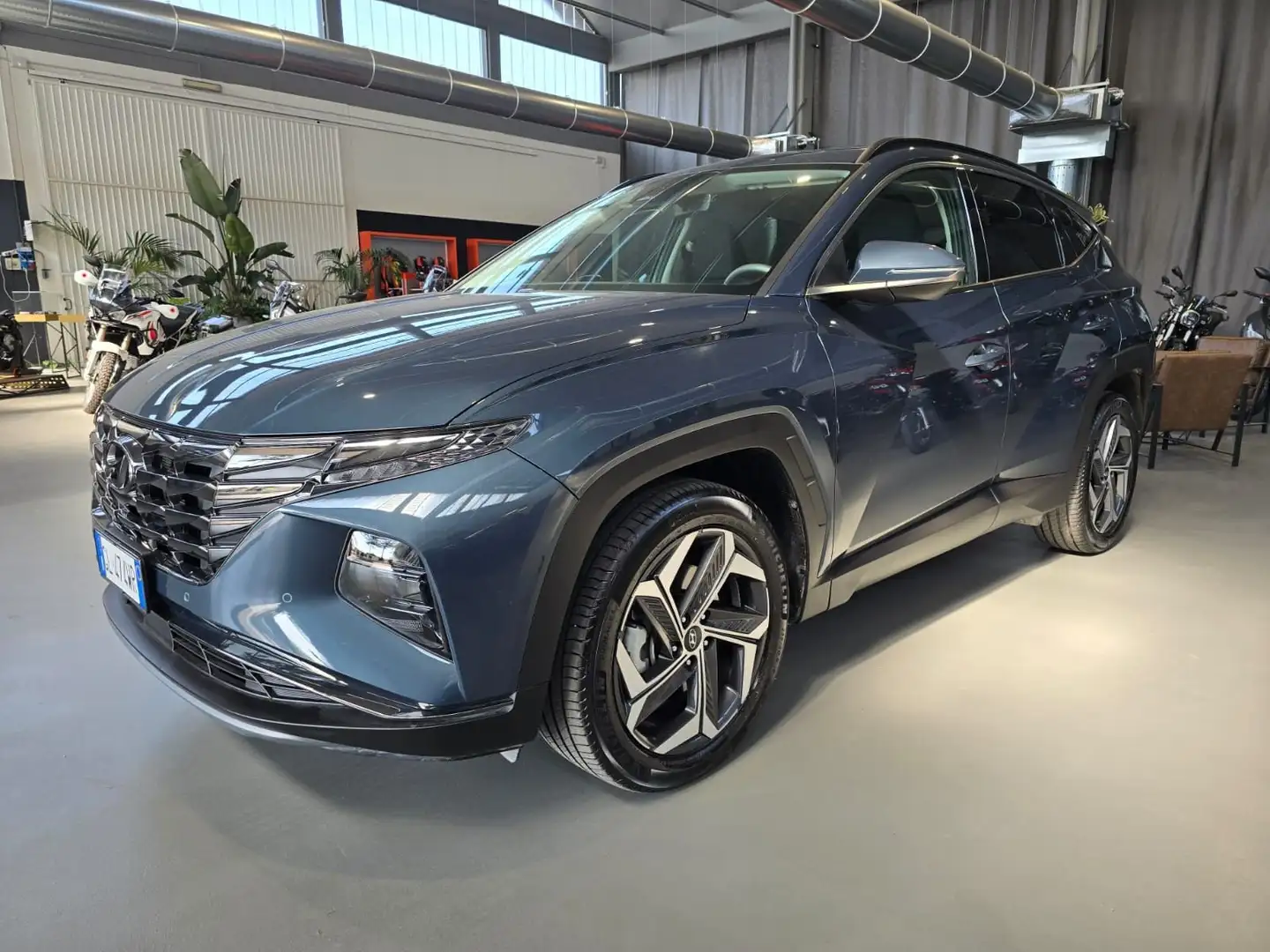 Hyundai TUCSON 1.6 HEV aut.Exellence Bleu - 1