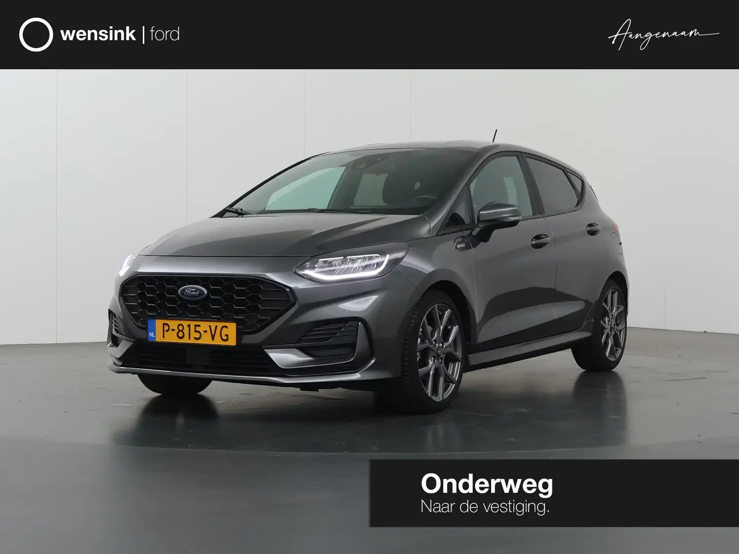Ford Fiesta 1.0 EcoBoost Hybrid ST-Line | Trekhaak | Winterpak Grijs - 1
