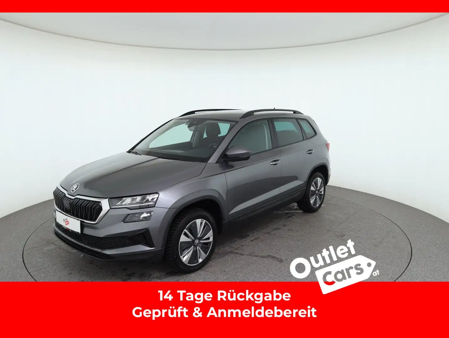Skoda Karoq 2.0TDI Ambition DSG LED+NAVI+RADAR+RFK+PDC Grau - 1