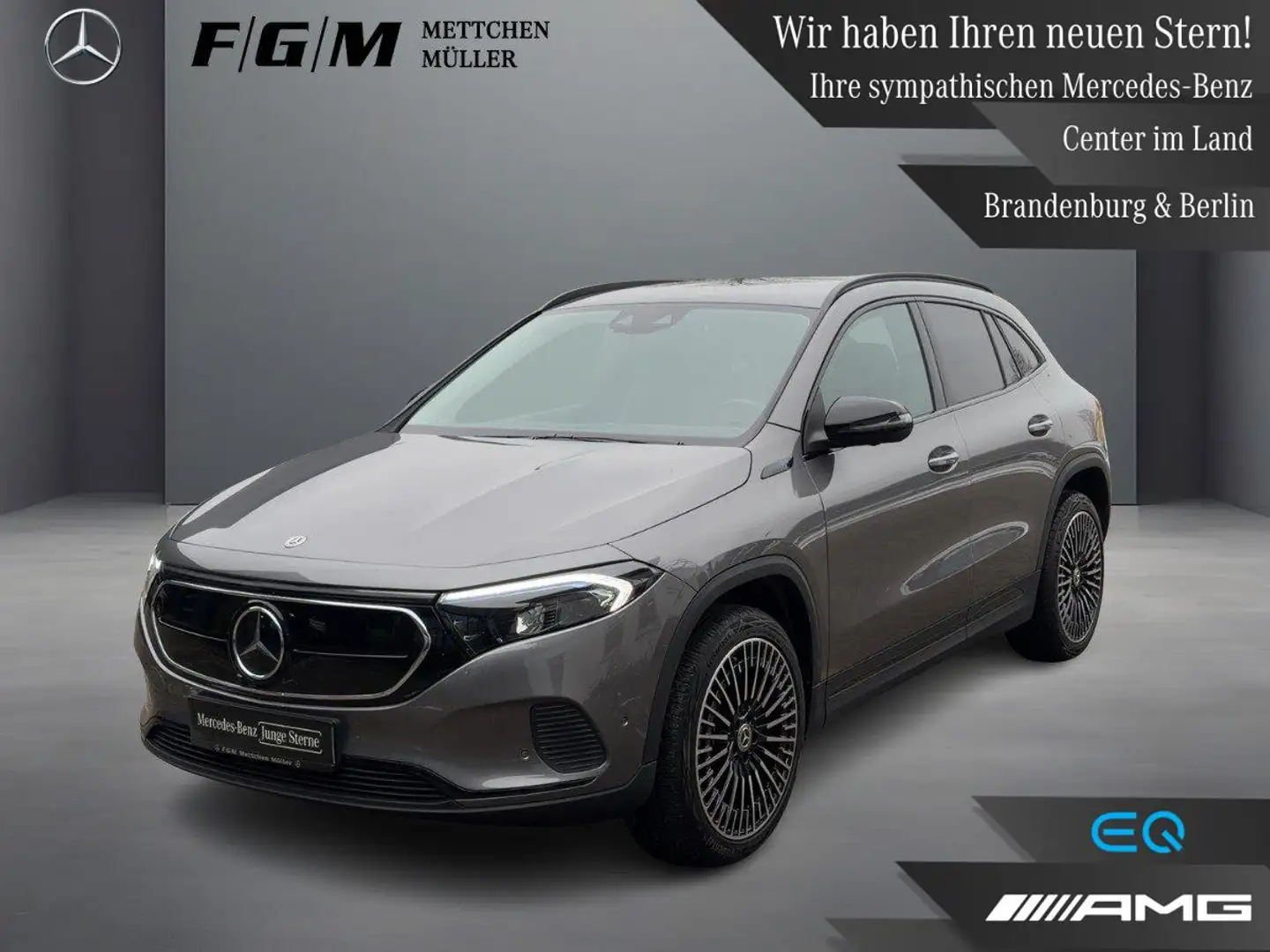 Mercedes-Benz EQA 250 Progressive 360|CarPlay|Night|Sitzhz| Grau - 1