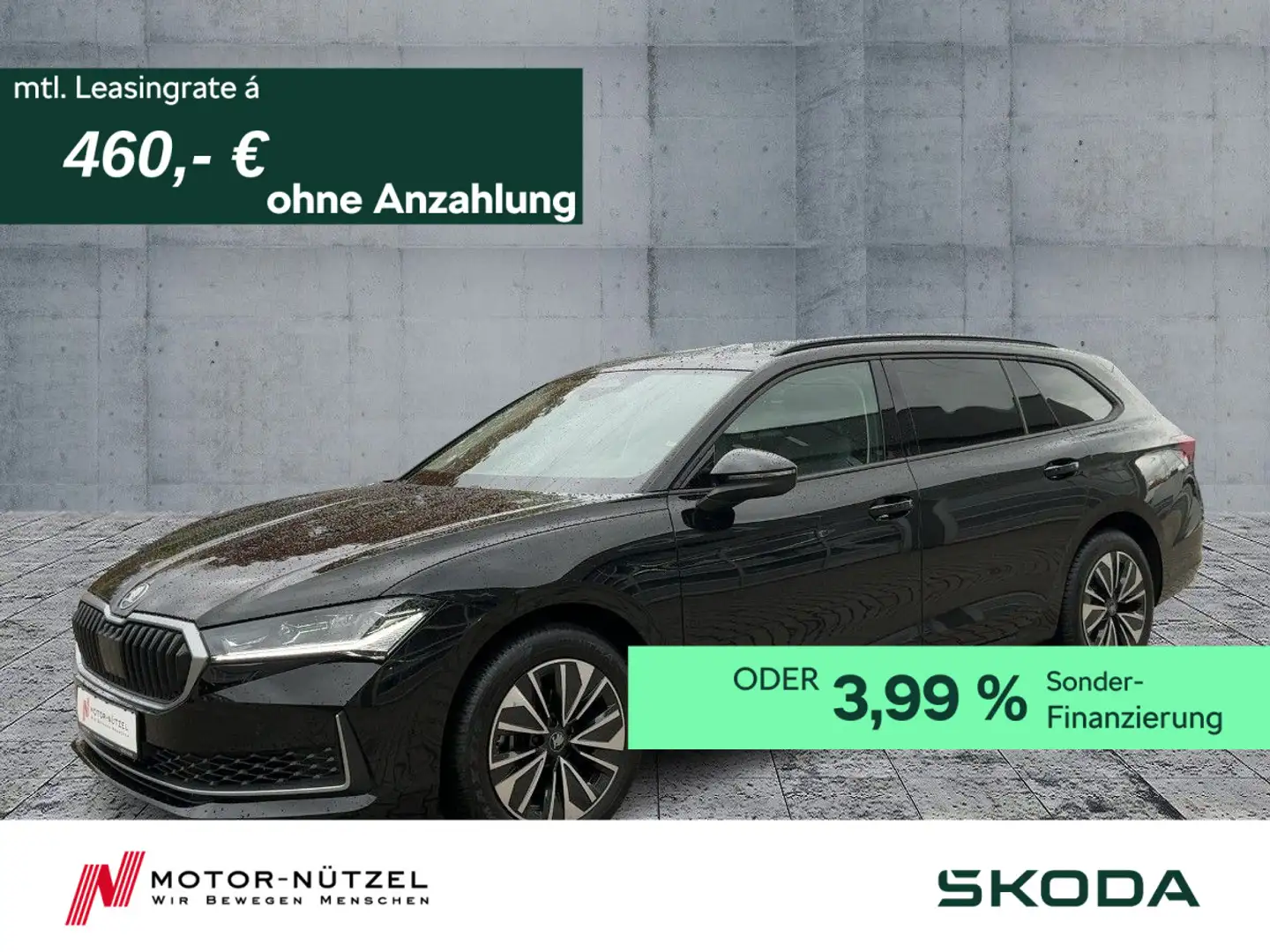 Skoda Superb Combi 2.0 TSI 4x4 MATRIX+NAV+AHK+PANO+HuD Zwart - 1