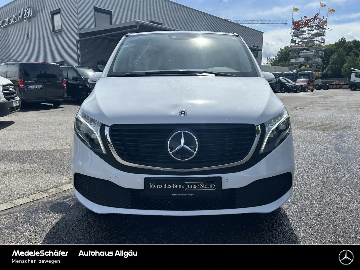 Mercedes-Benz EQV 300 EQV 300 Lang LED MBUX NAVI DAB KAMERA DREHSITZE Blanco - 2