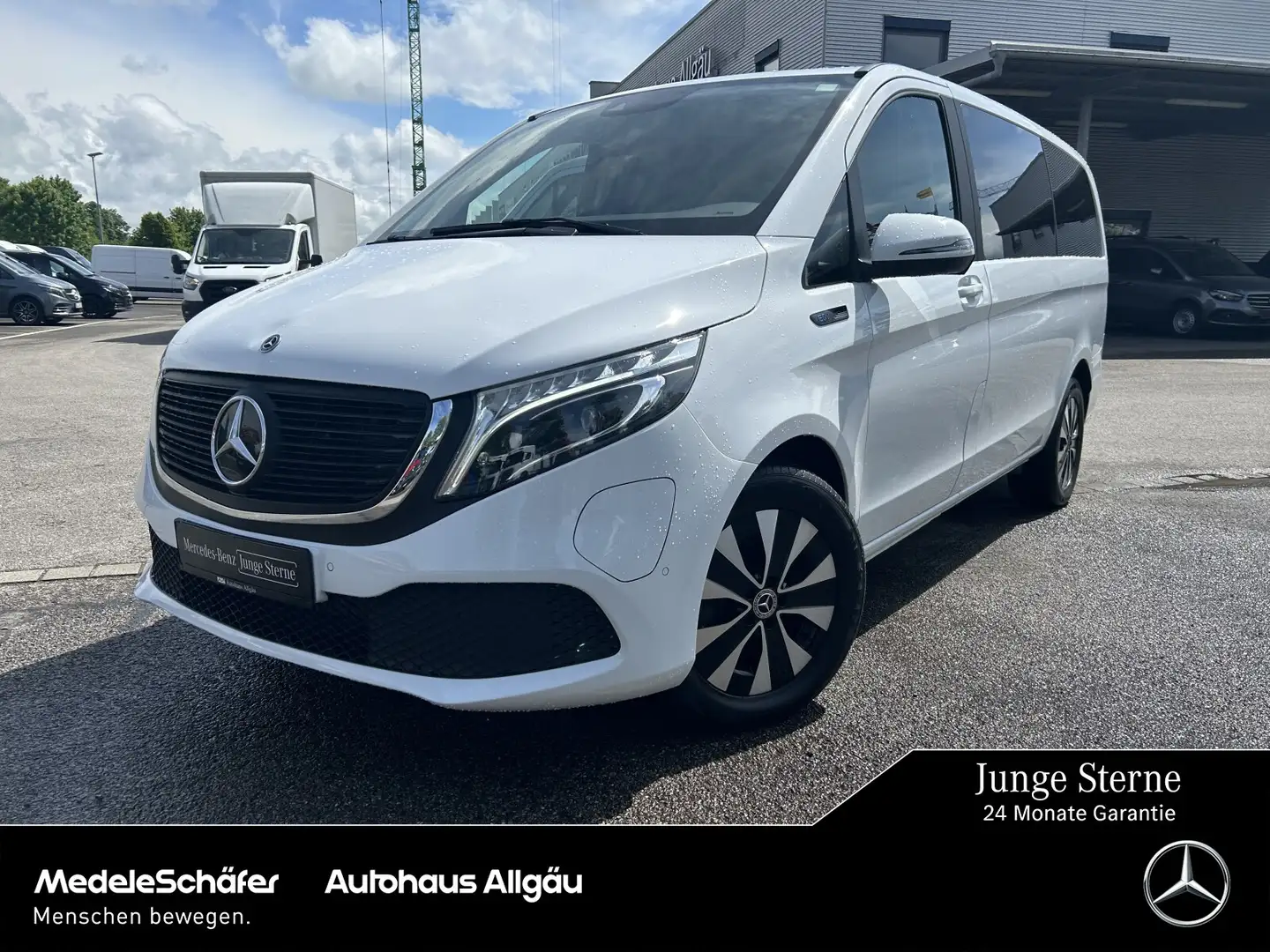 Mercedes-Benz EQV 300 EQV 300 Lang LED MBUX NAVI DAB KAMERA DREHSITZE Weiß - 1