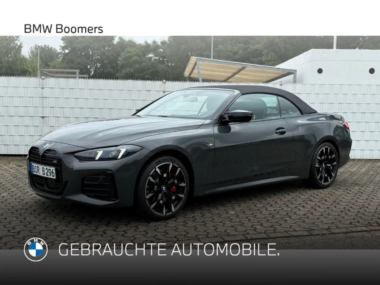 BMW 440 xDrive Cabrio AHK Harman/Kardon Lordose Park-Assis Grau - 1