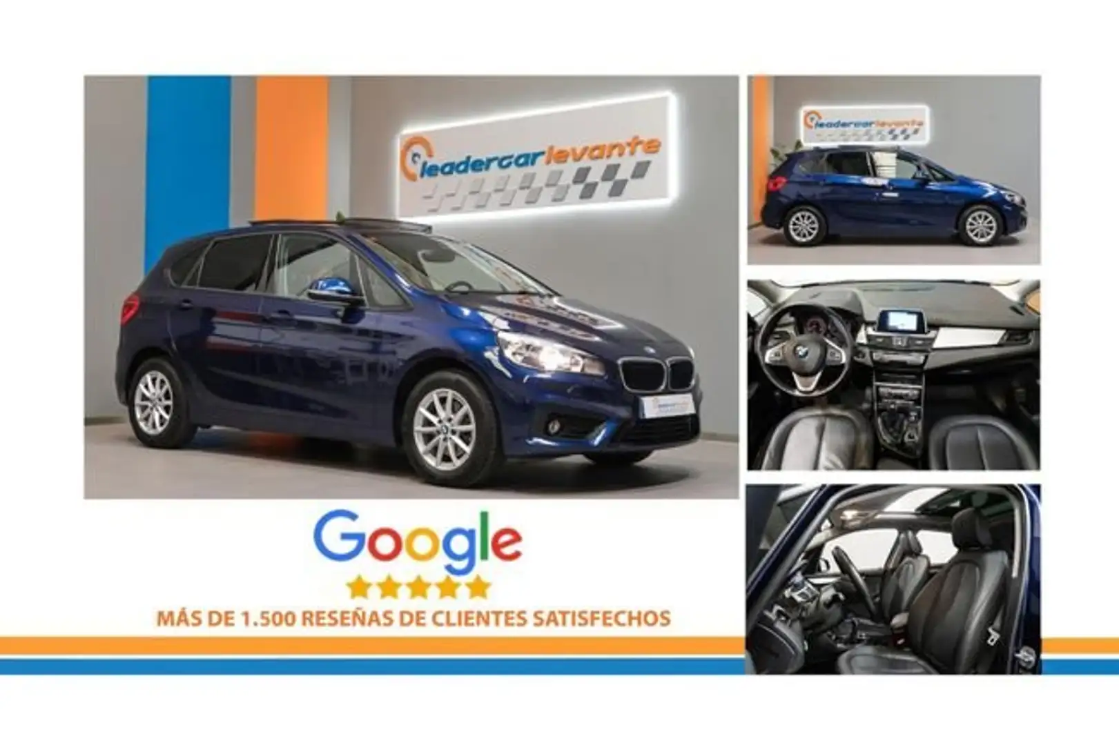 BMW 216 216d Bleu - 2