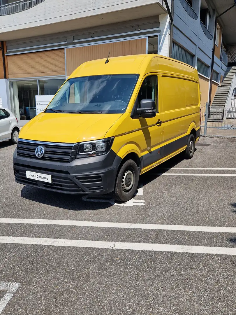 Volkswagen Crafter 30 FURGONE PASSO MEDIO TETTO ALTO Giallo - 2