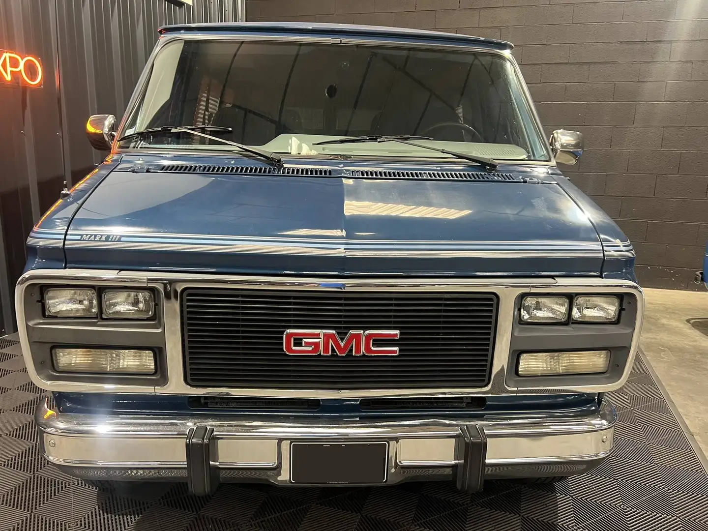GMC Vandura 2500 4.3 V6 BV4 Blau - 2