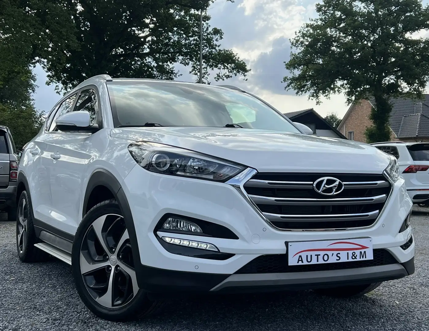 Hyundai TUCSON 1.6GDi 2018 Leder Nav Camera 74Dkm Zetelv. Garanti Білий - 2