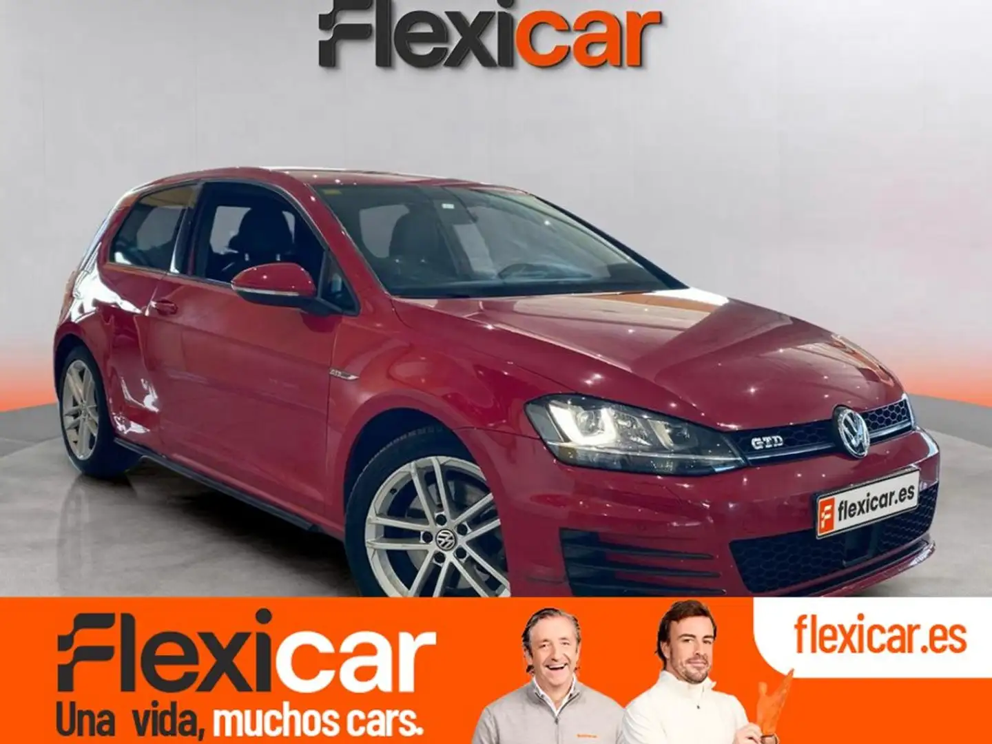 Volkswagen Golf GTD 2.0 TDI 184CV DSG BMT Rouge - 1