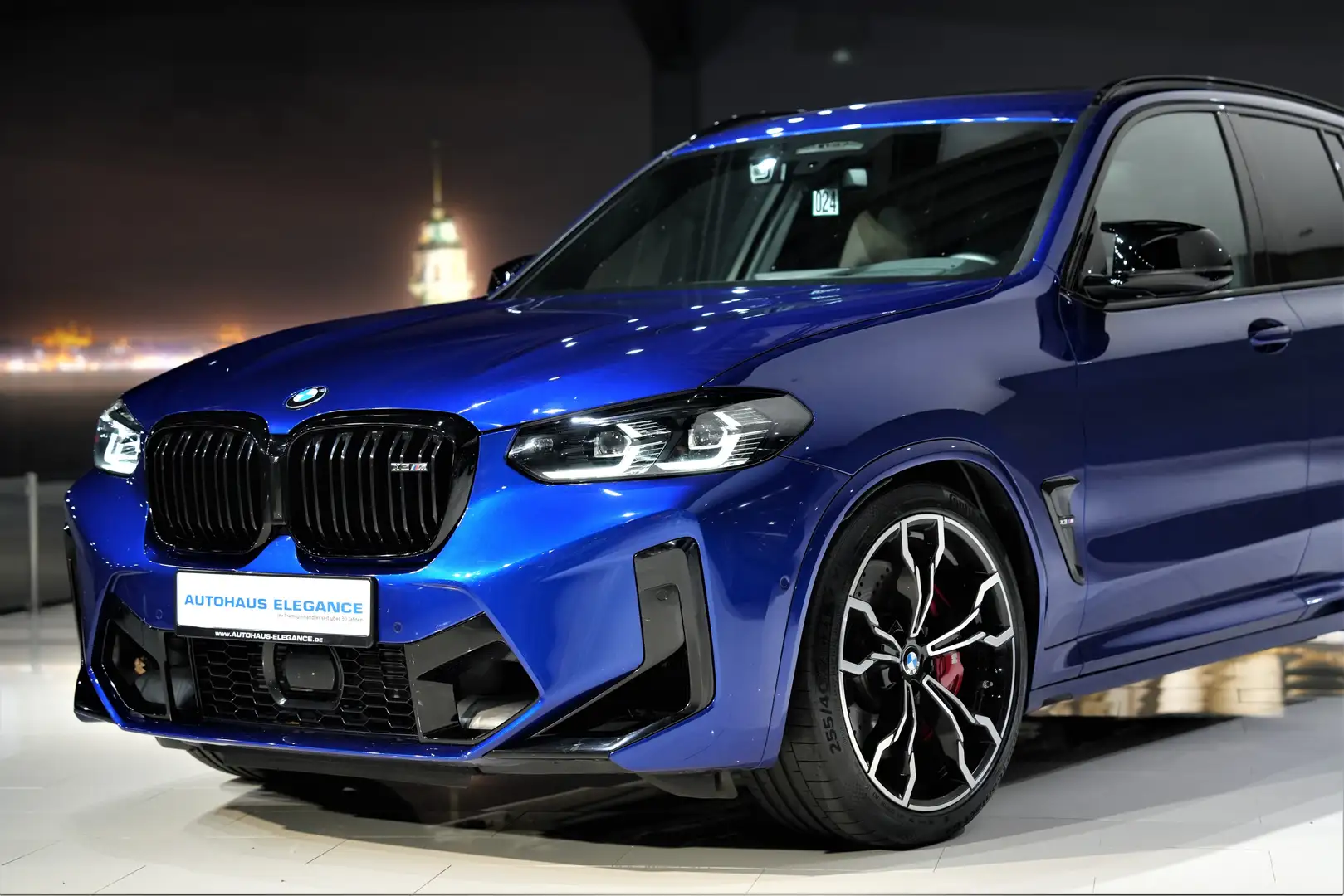 BMW X3 M Competition*SPORTABGAS*MERINO*H/K*H-UP*PANO* Blue - 2