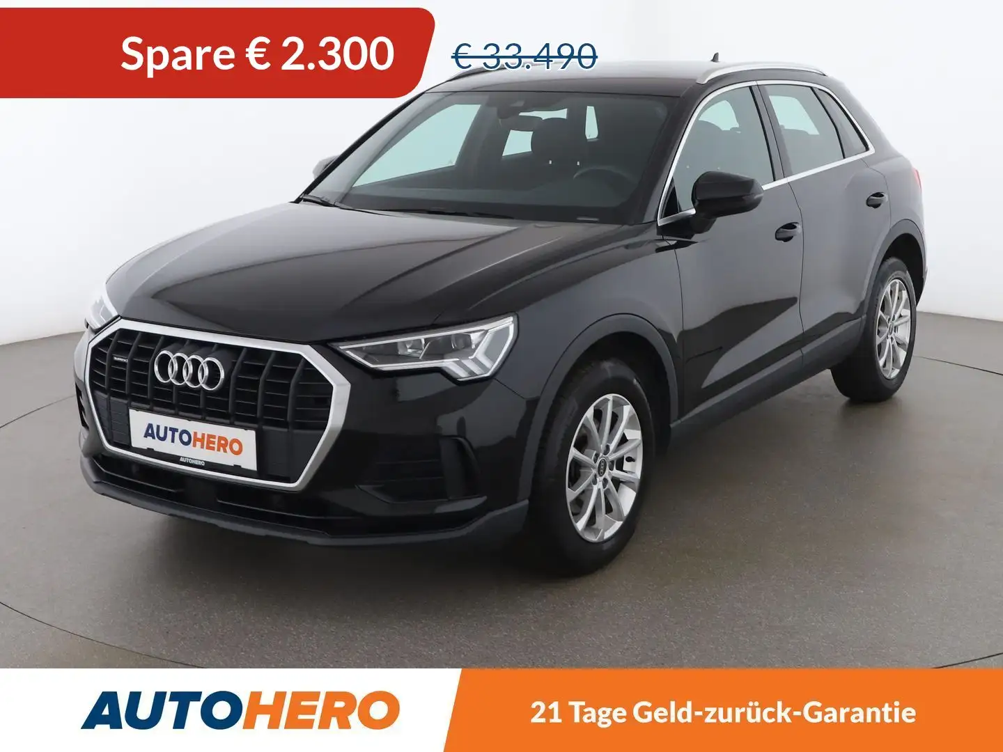 Audi Q3 35 TDI quattro Aut. *LED*ACC*NAVI*SPUR*TOT* Schwarz - 1