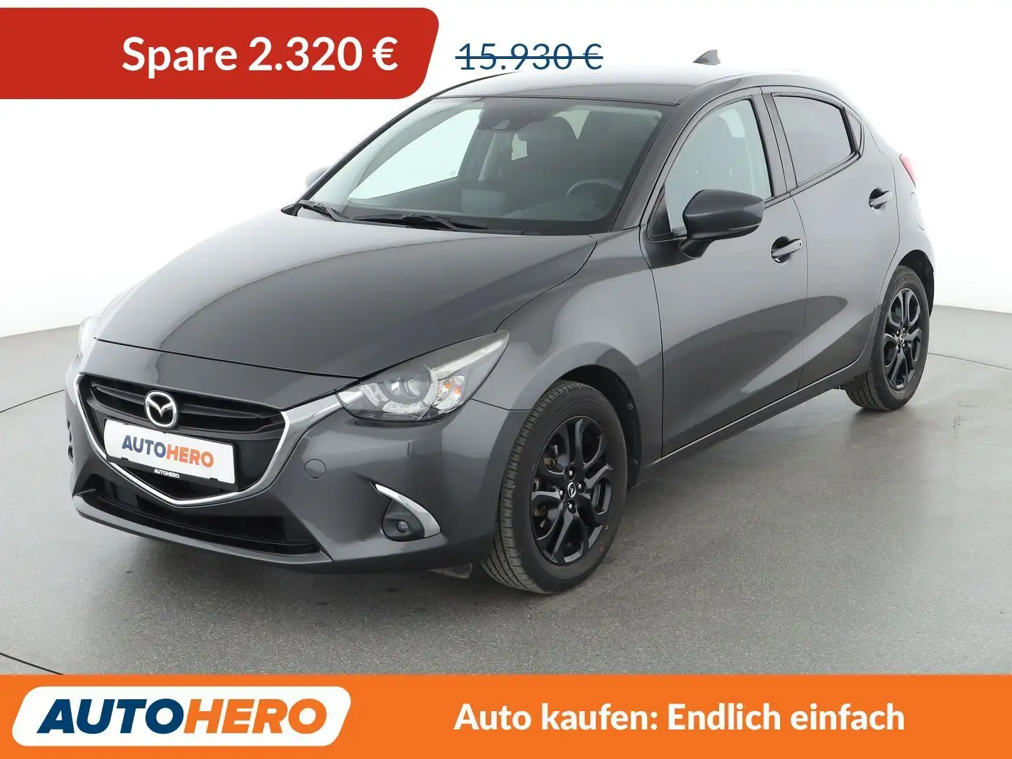 Mazda 2 1.5 Kizoku*CAM*LED*PDC*SHZ*TEMPO*KLIMA*GARANTIE* Grau - 1