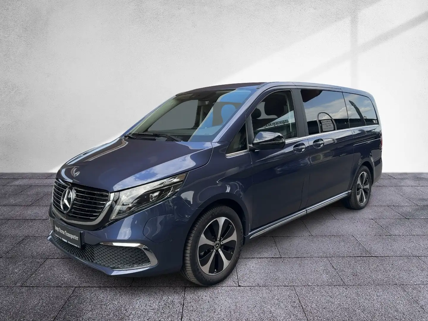 Mercedes-Benz EQV 300 AVANTGARDE Lang Pano  AIR Синій - 2