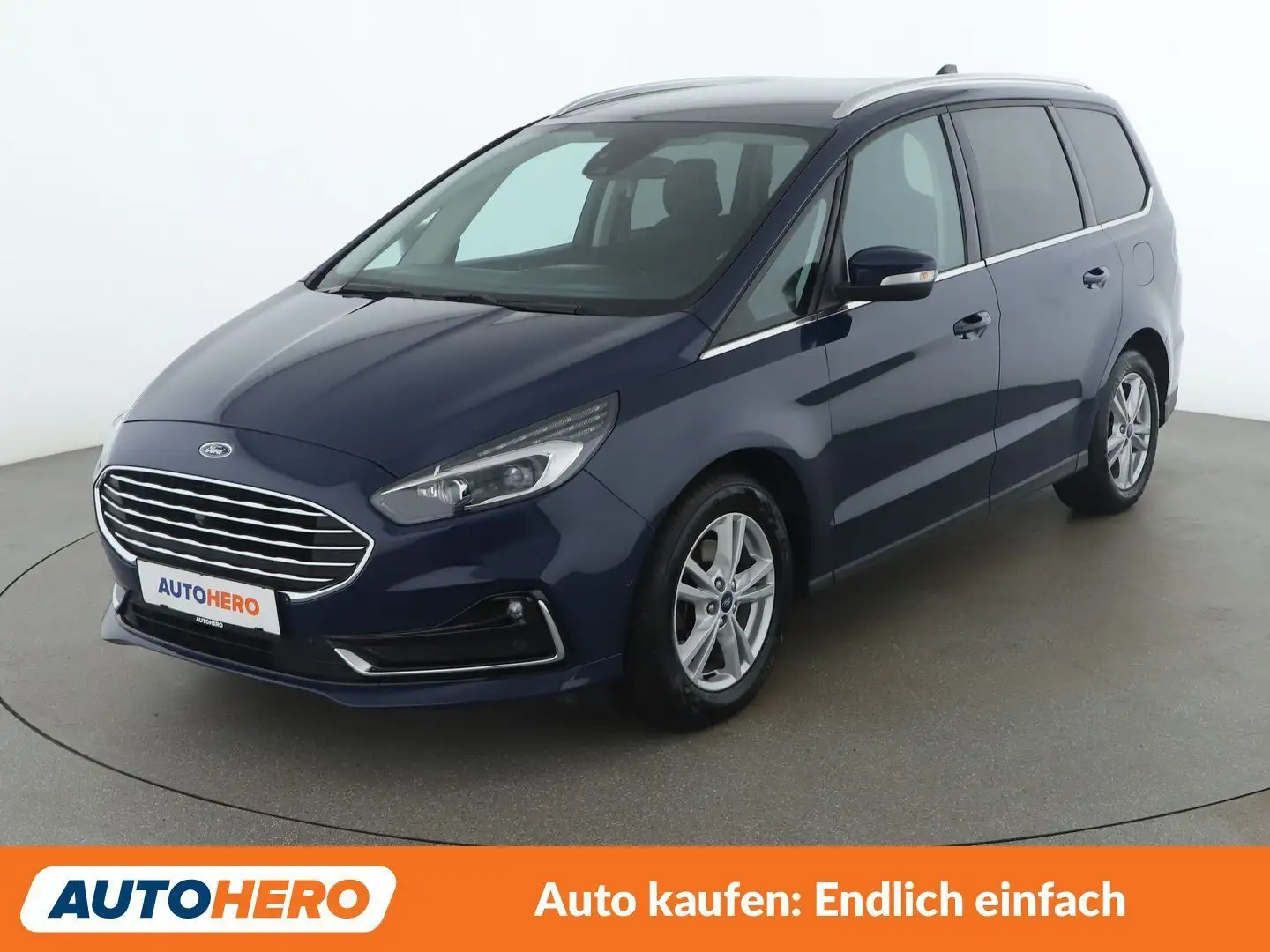 Ford Galaxy 2.5 Hybrid Titanium Blau - 1