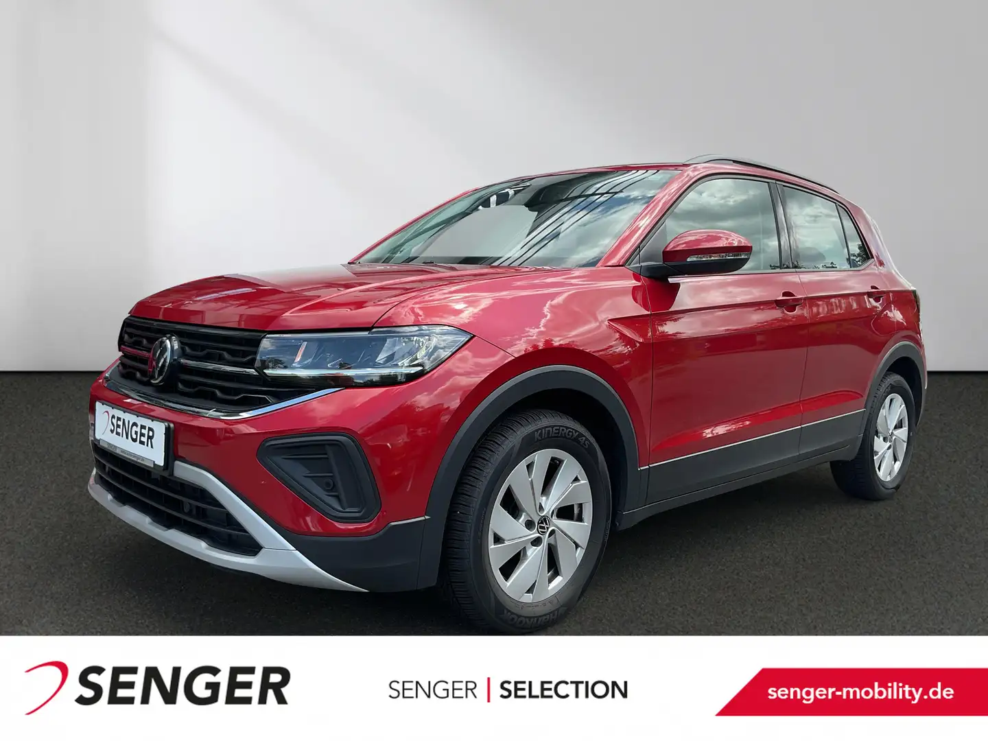 Volkswagen T-Cross 1.0 TSI Life DSG LED PDC SHZ Carplay Rot - 1