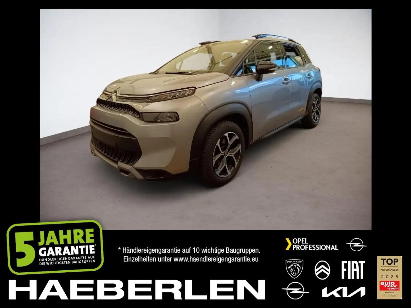 Citroen C3 Aircross 1.2 PureTech 110 Plus Grau - 1