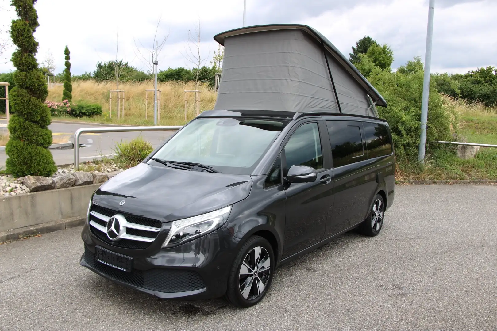 Mercedes-Benz Marco Polo V 250 Marco Polo Edition *Küche* MBUX AHK LED Gris - 1
