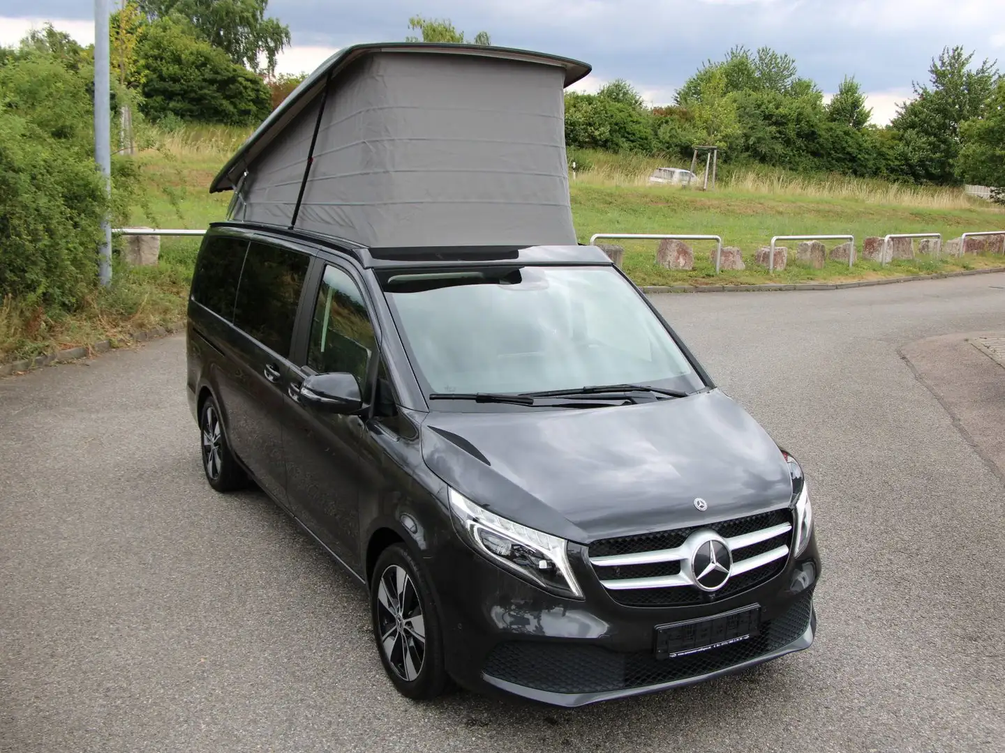 Mercedes-Benz Marco Polo V 250 Marco Polo Edition *Küche* MBUX AHK LED Gris - 2