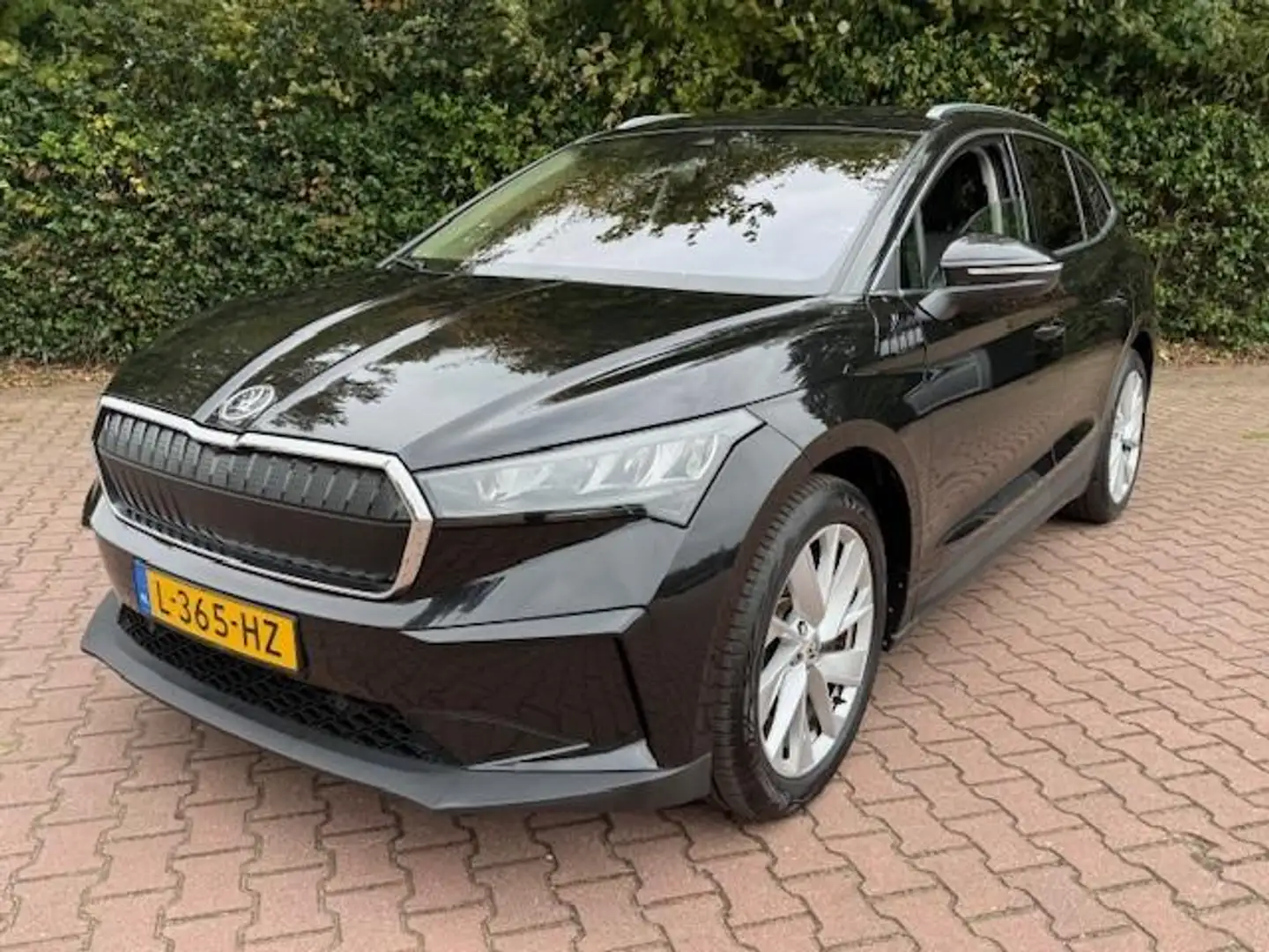 Skoda Enyaq Iv 80 BEV 204PK 77KWH/THAAK/HLEER/LED/FABRIEKSGARA Noir - 2
