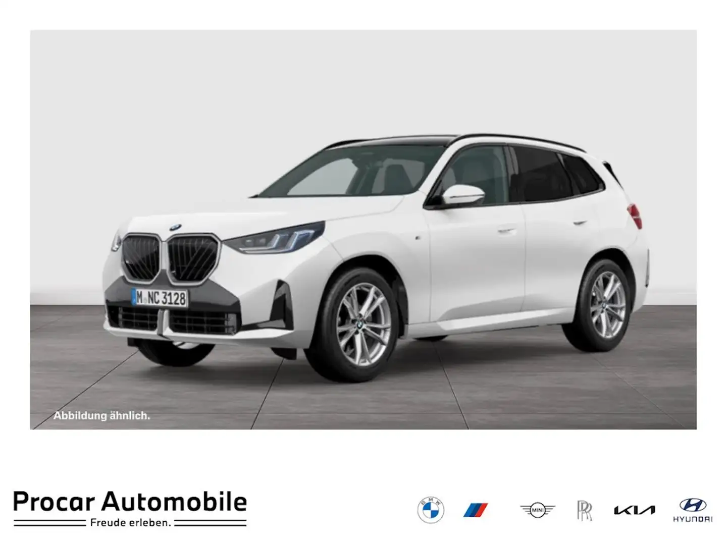 BMW X3 20d xDrive M Sport Pano AHK LCProf HUD DRA+ PAS+ H Weiß - 1