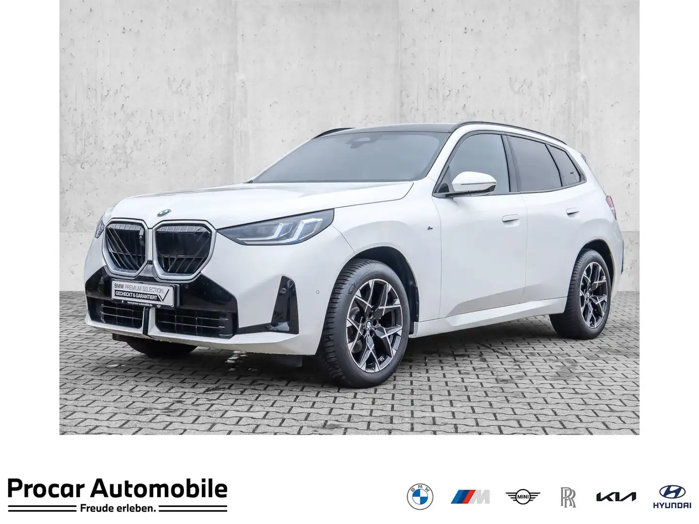 BMW X3 20d xDrive M Sport Pano AHK LCProf HUD DRA+ PAS+ H Weiß - 1