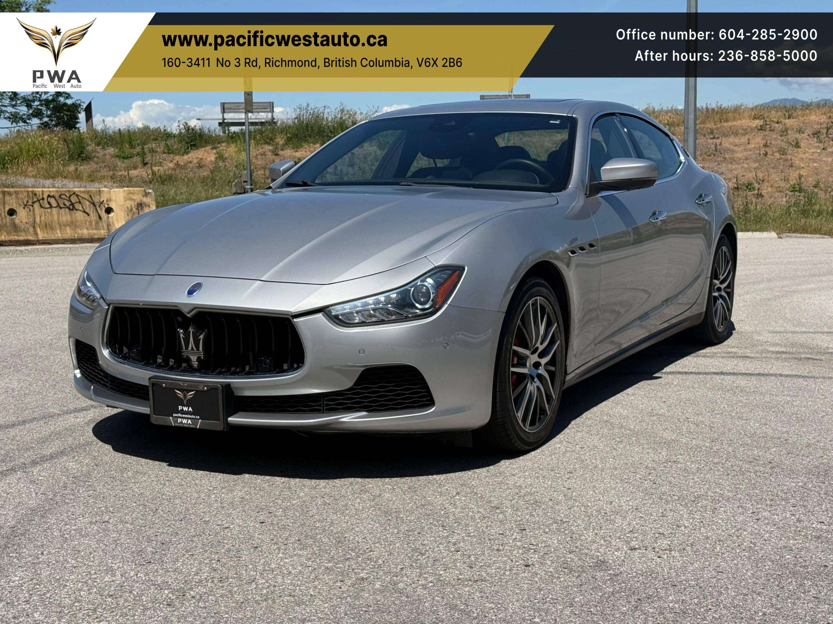 2017 Maserati Ghibli S Q4 3.0L
