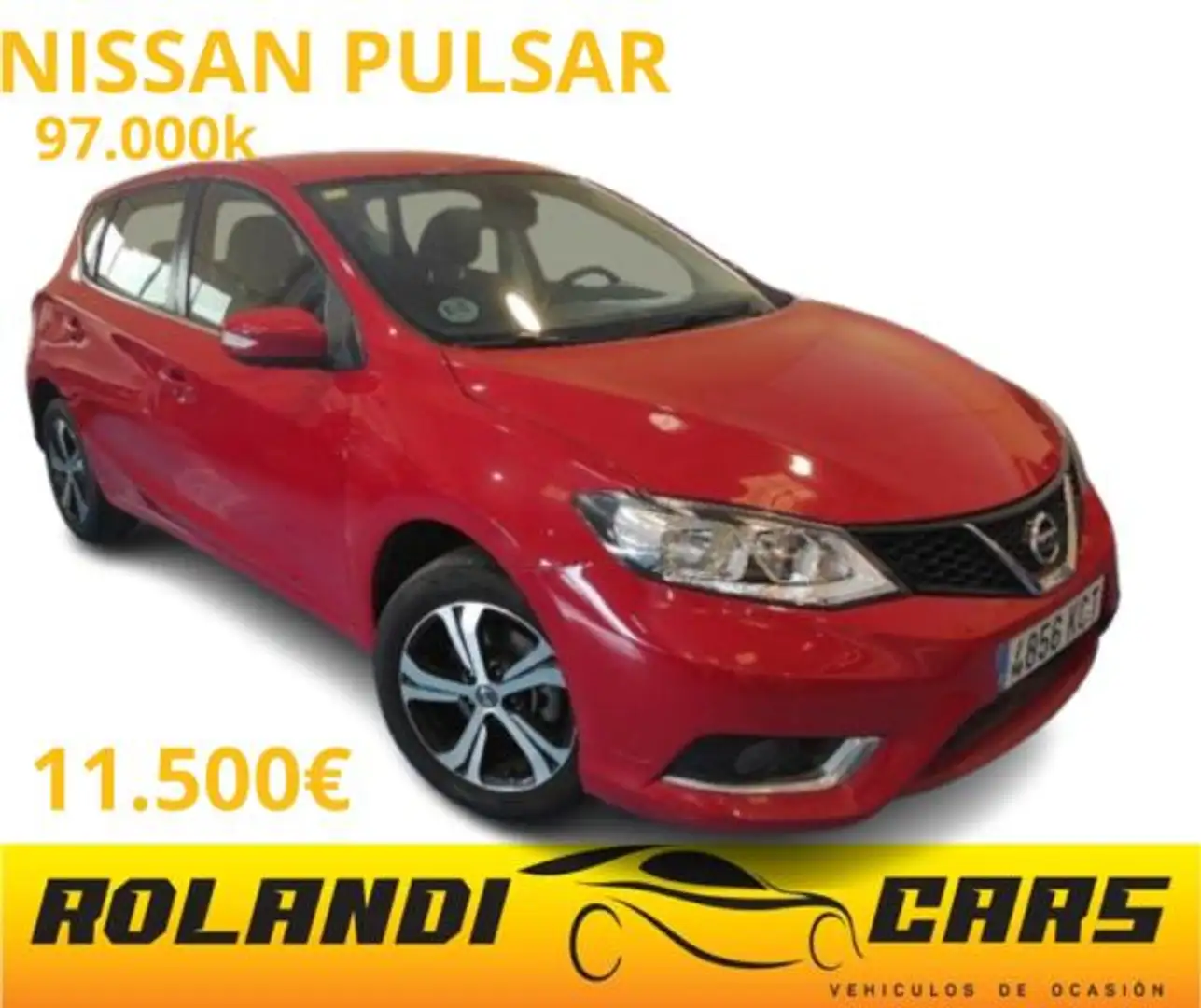 Nissan Pulsar 1.2 DIG-T Acenta Rood - 1