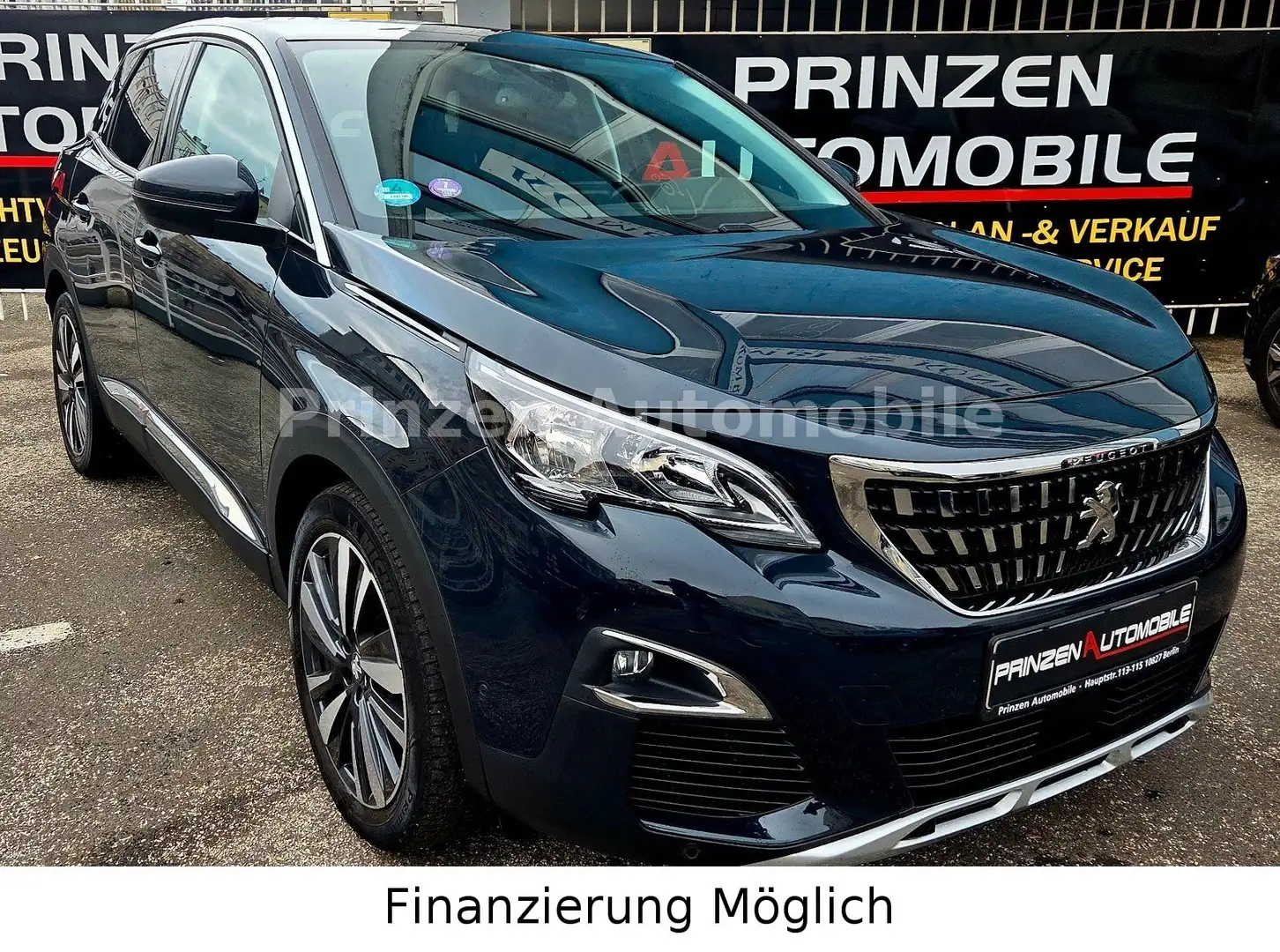 Peugeot 3008 Allure Business Auto AHK Navi 360 kamera Grau - 1