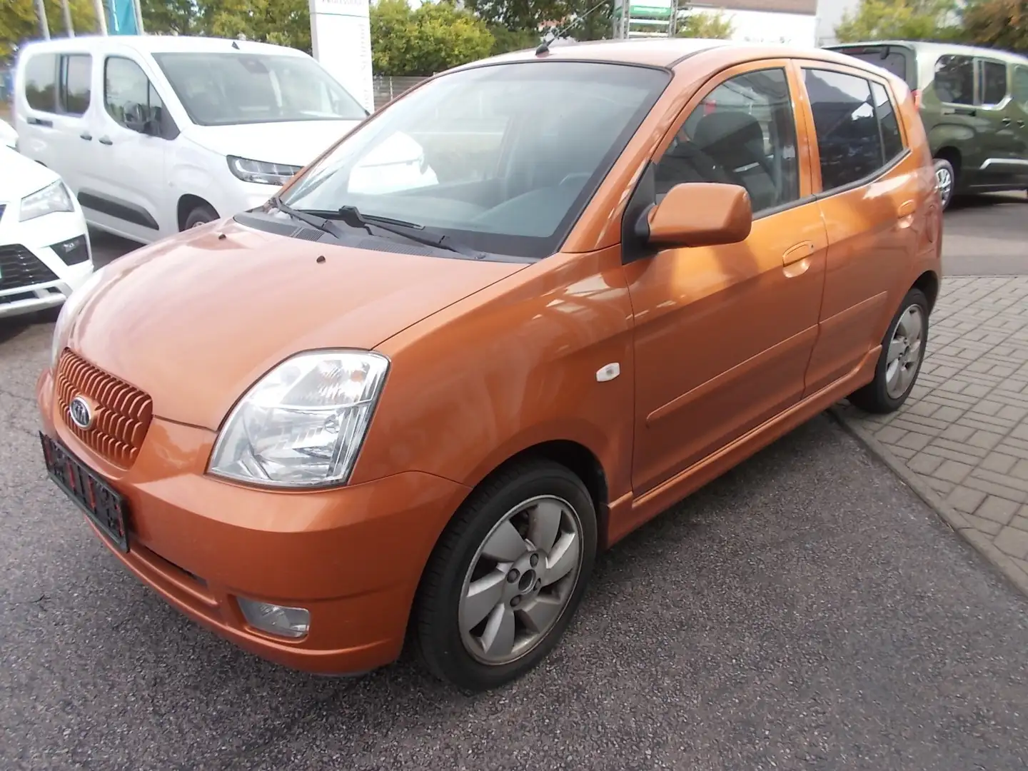 Kia Picanto 1.1 EX KLIMA Orange - 1