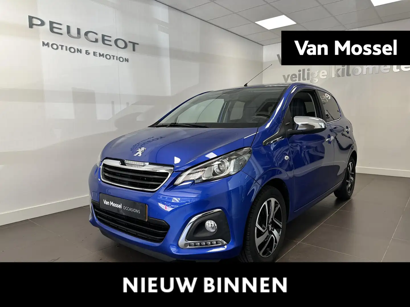 Peugeot 108 1.0 e-VTi Allure | Achteruitrijamera | Apple Carpl Blauw - 1