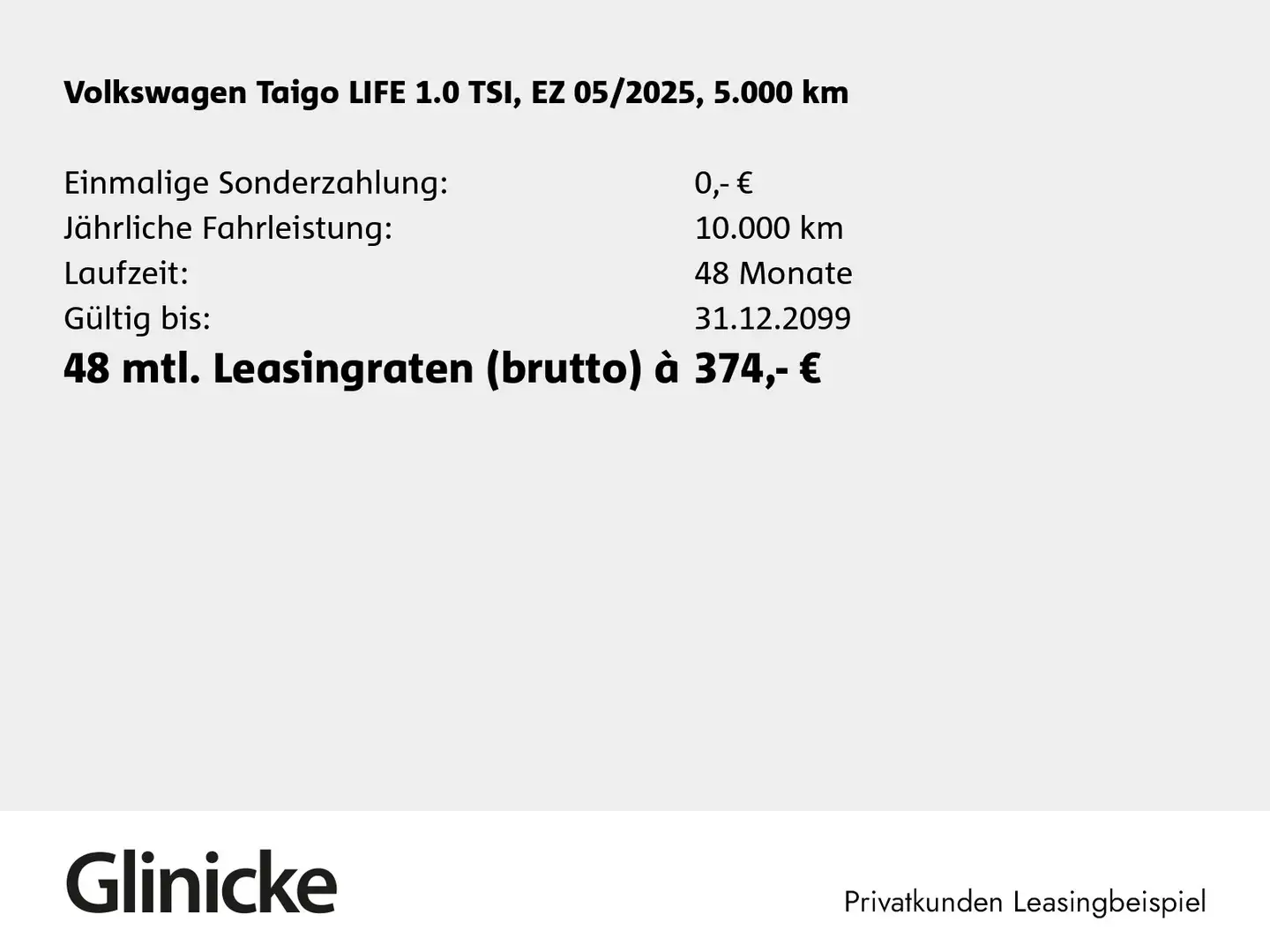 Volkswagen Taigo Life 1,0 l TSI W-Räder RFK Infotainment Grau - 2
