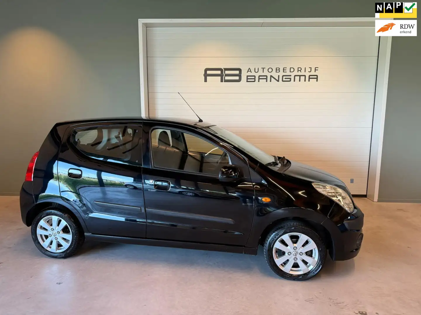 Nissan Pixo 1.0i 5-DEURS LOOK-uitv/AIRCONDITIONING/LM-VELGEN/S Nero - 1