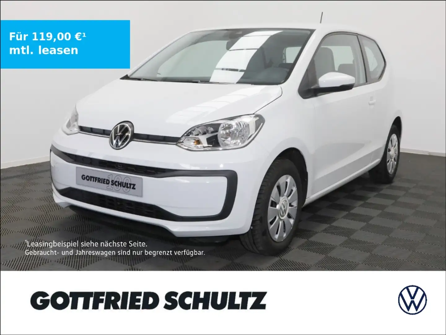 Volkswagen up! 1.0 move Klima   Kamera   Tempomat Blanc - 1