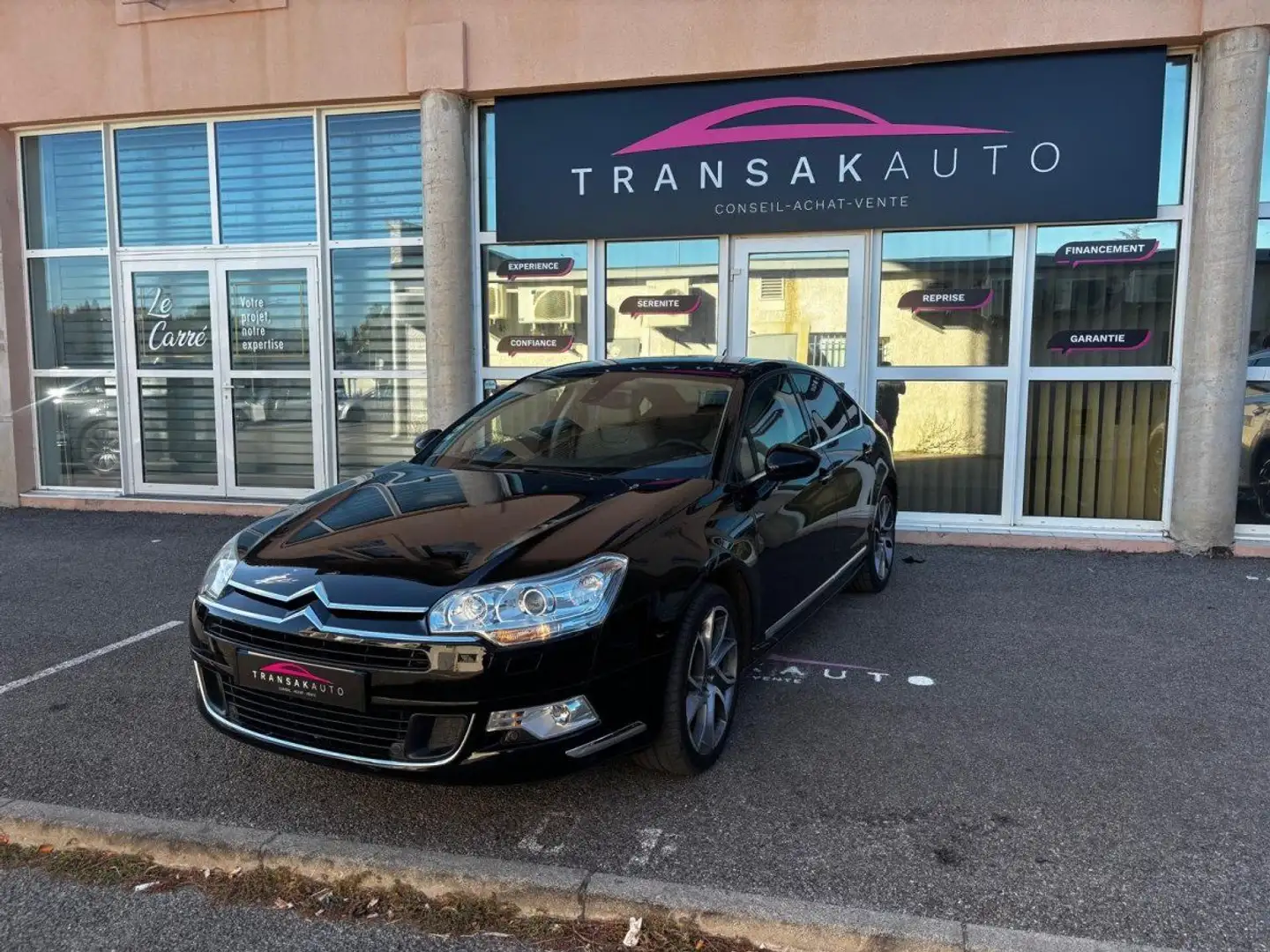 Citroen C5 V6 HDi 240 FAP Exclusive A Negro - 1