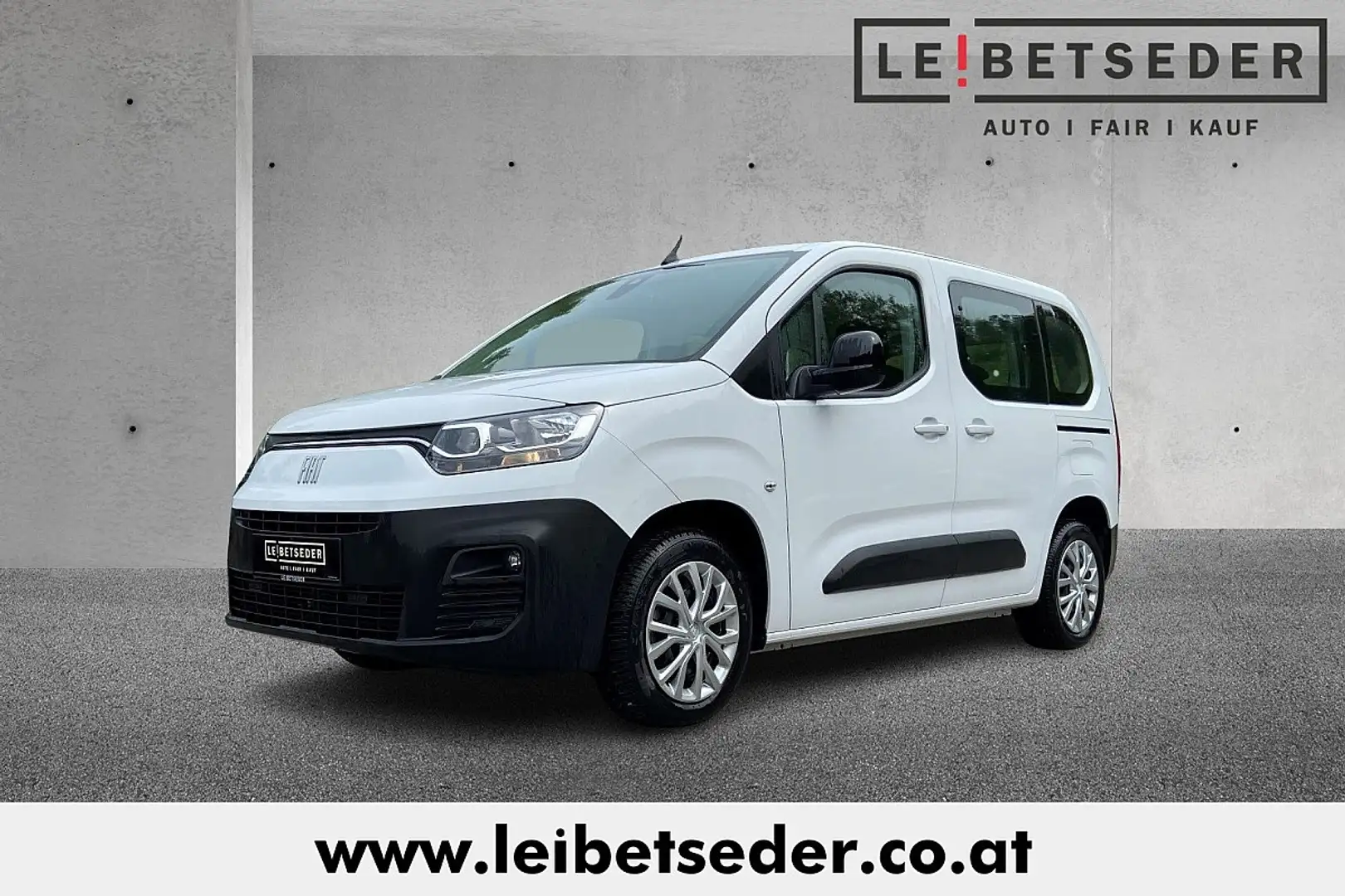 Fiat Doblo Elektro inkl. Anhängevorrichtung Bianco - 1