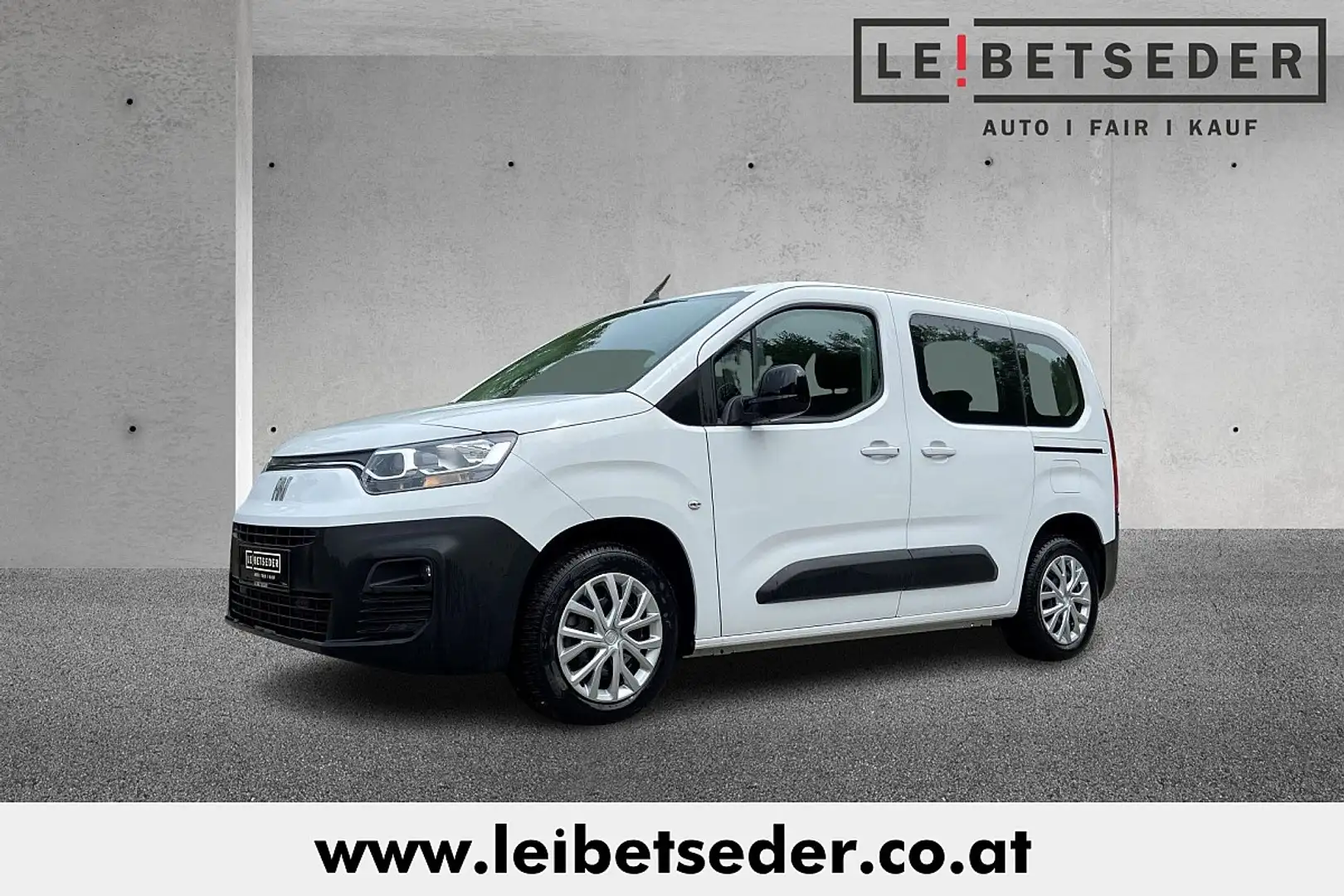 Fiat Doblo Elektro inkl. Anhängevorrichtung Bianco - 2