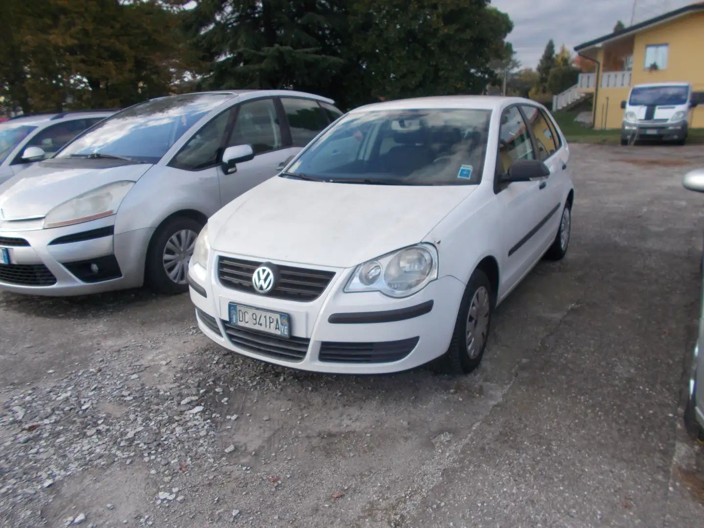 Volkswagen Polo IV  1.4 tdi Trendline c/clima 5 PORTE Bianco - 1