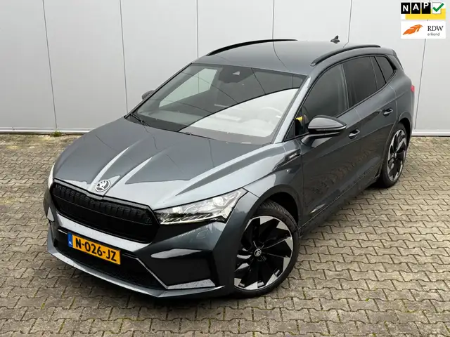 Skoda Enyaq iV SPORTLINE 91,4% SOH SFEERVERLICHTING TREKHAAK A