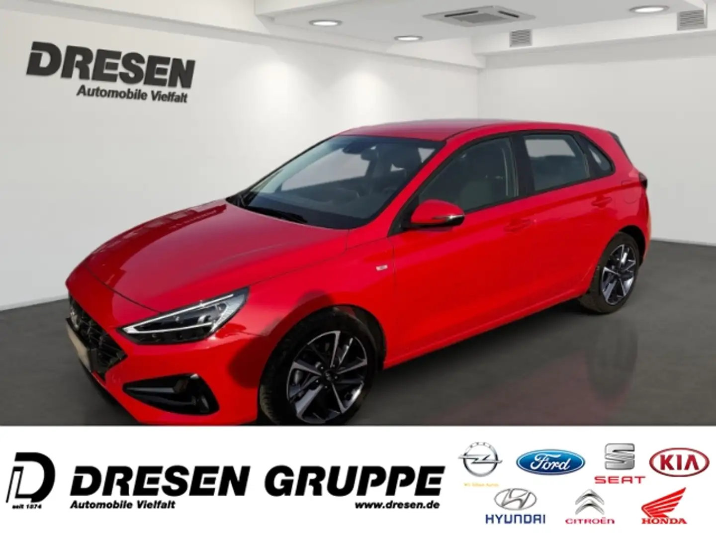 Hyundai i30 Trend Mild-Hybrid 1.0 T-GDI 7-DCT(120 PS)NAVI LED Rot - 2