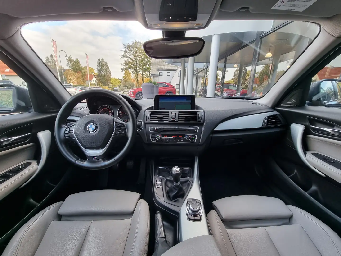 BMW 116 1-serie 116i | M-sportinterieur | Navi | Leder | L Gris - 2