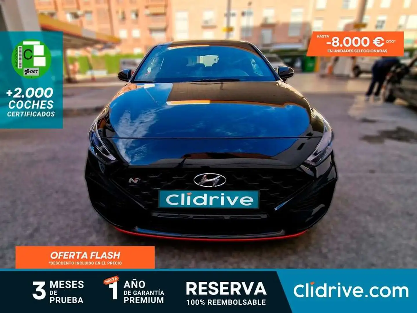 Hyundai i30 2.0 TGDI N Performance Sky DT 280 Negro - 1